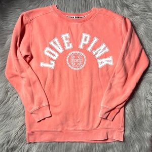 💕PINK Victoria's Secret Peach Sweatshirt - XS